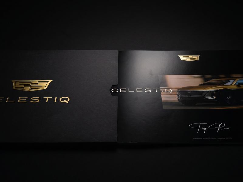 Celestiq booklet spread