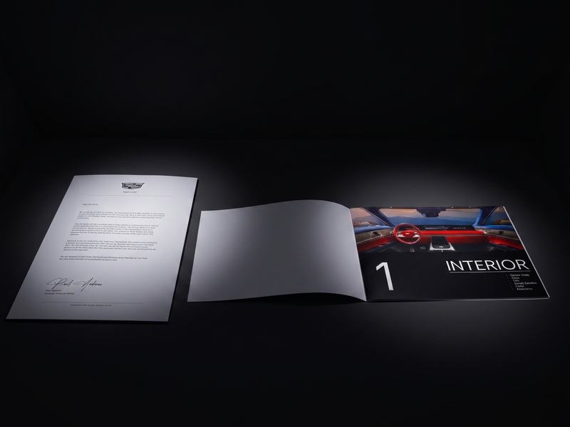 Celestiq welcome letter and booklet