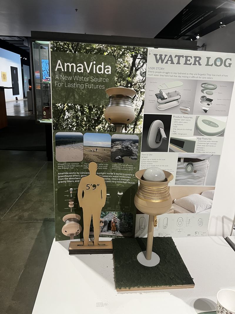 AmaVida exhibition display