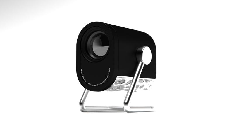 Sustainable Projector, black, front